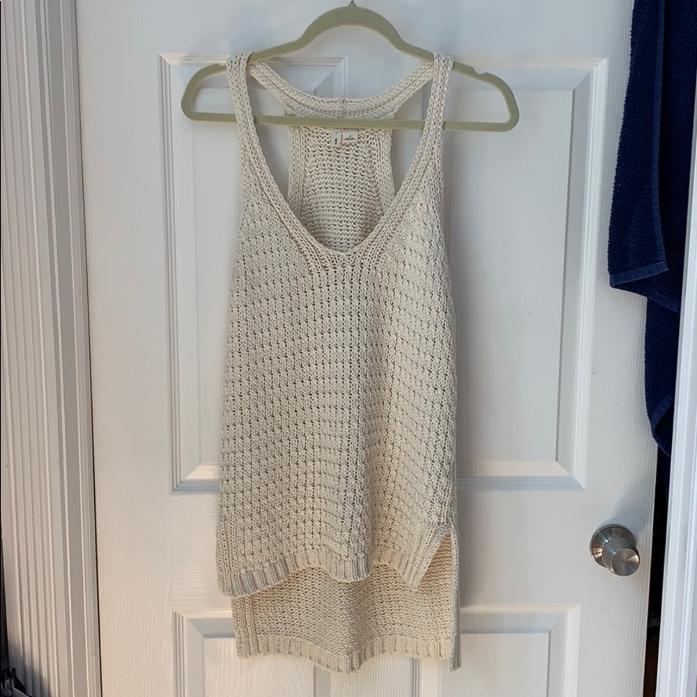 Anthropologie knitted tank